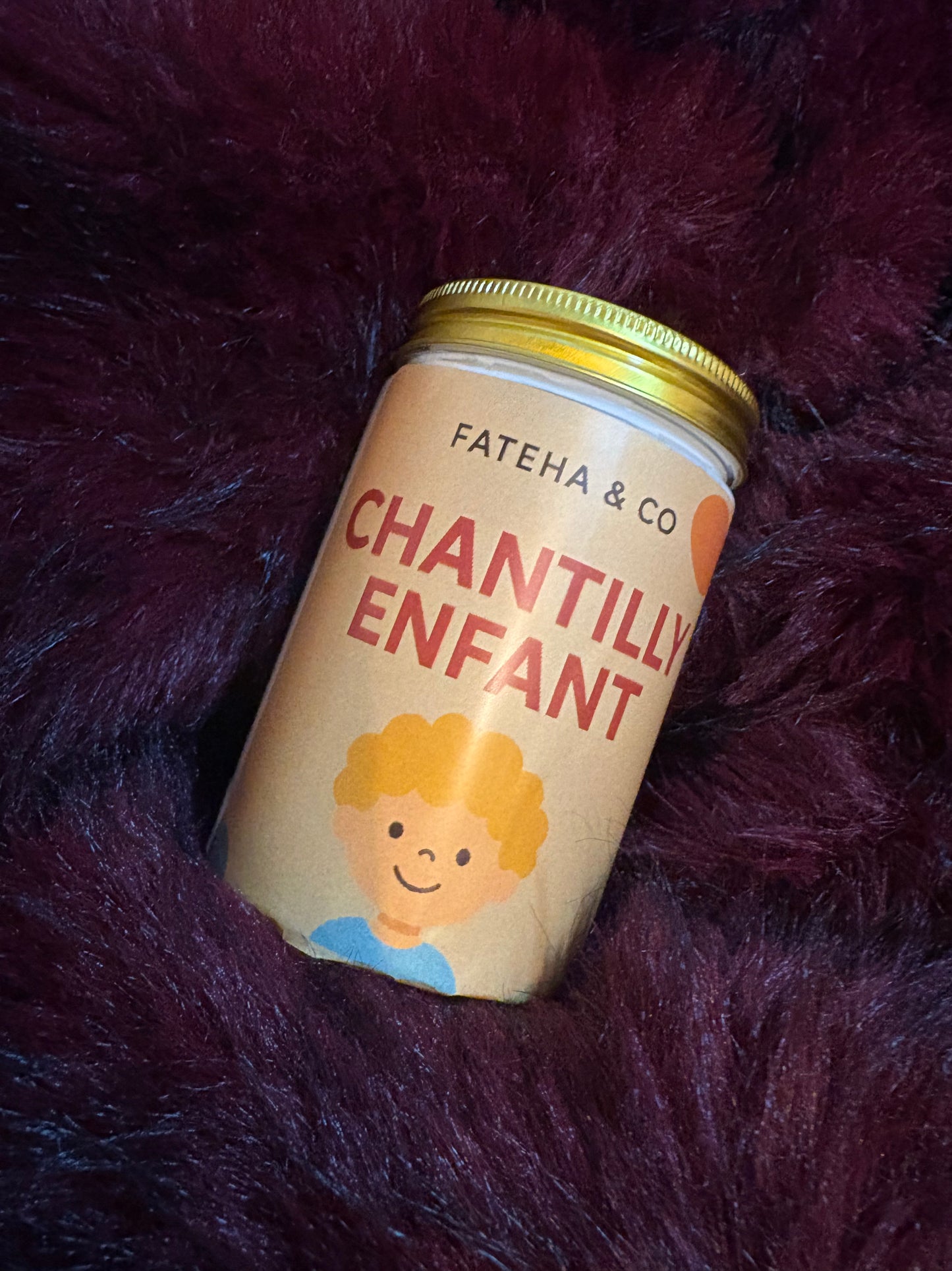 Chantilly capillaire enfant