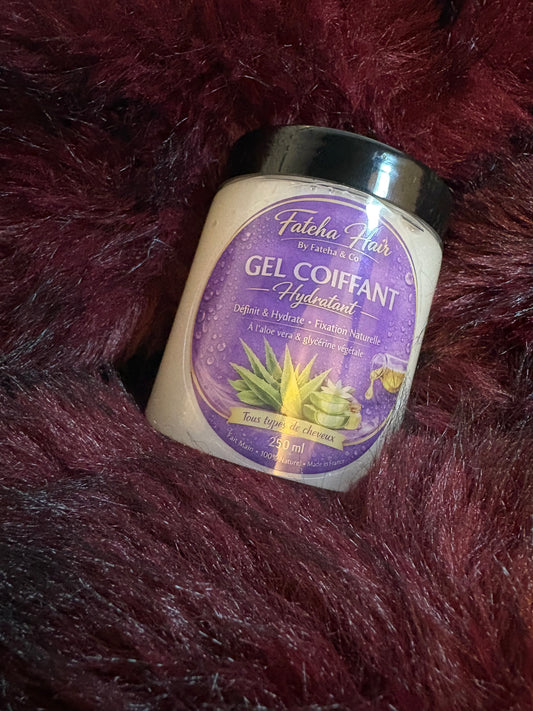 Gel coiffant hydratant – Fixation naturelle